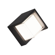 Tivor Square LED Wall Light 10W TRI Colour Black