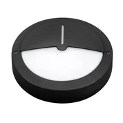 Talvia LED Outdoor Bunker Light With Eyelid 8W TRI Color Black
