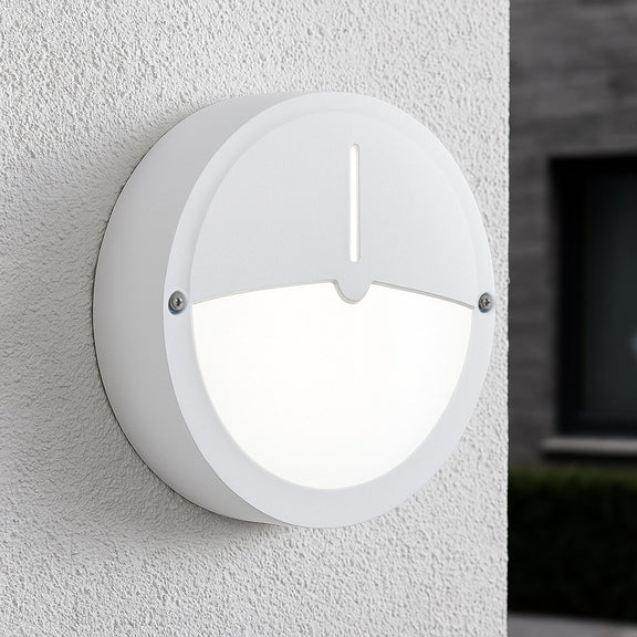 Talvia LED Outdoor Bunker Light With Eyelid 8W TRI Color White