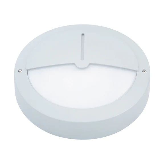Talvia LED Outdoor Bunker Light With Eyelid 8W TRI Color White