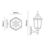 Sylva Up Outdoor Wall Light Beige
