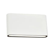 Elaro Large LED Up & Down Wall Light 10W TRI Color White