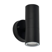 Zyven Up & Down Outdoor Wall Light Black