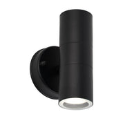 Zyven Up & Down Outdoor Wall Light Black