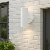 Zyven Up & Down Outdoor Wall Light White