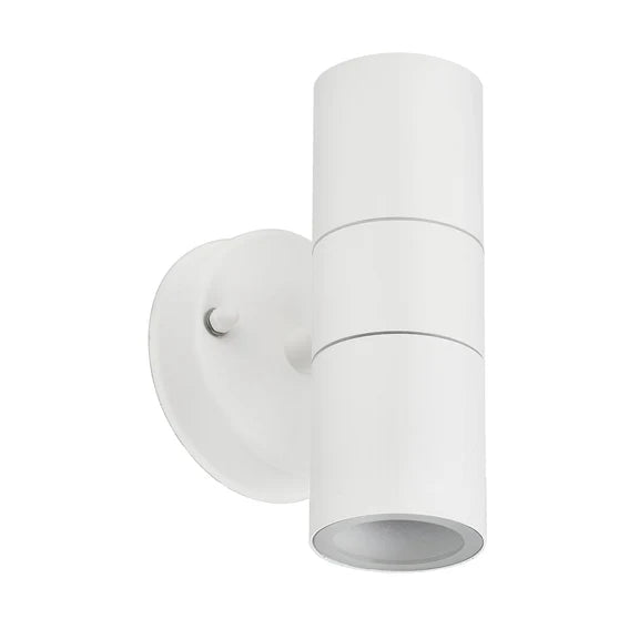Zyven Up & Down Outdoor Wall Light White