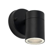 Zyven Fixed Single Outdoor Wall Light Black