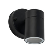 Zyven Fixed Single Outdoor Wall Light Black