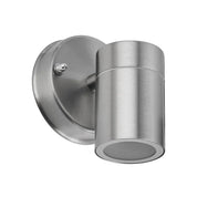 Zyven Fixed Single Outdoor Wall Light Polished Silver