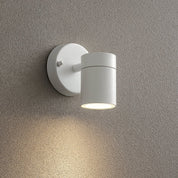 Zyven Fixed Single Outdoor Wall Light White