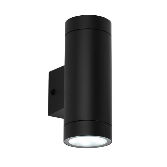 Truvo LED Up & Down Wall Light 14W TRI Colour Black