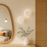 Orlan Medium LED Shifting Disc Wall Light 12W TRI Color White