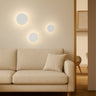 Orlan Large LED Shifting Disc Wall Light 18W TRI Color White