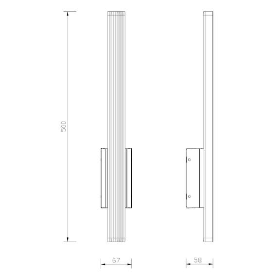 Brynn LED Outdoor Wall Light 12W 3000K Matte Black