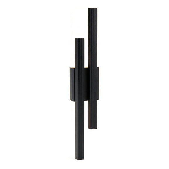 Hera Double Light LED Outdoor Wall Light 21W 3000K Matte Black