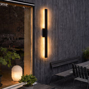 Nadia LED Outdoor Wall Light 21W 3000K Matte Black