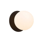 Odessa Small LED Wall Light 8.5W 3000K Frosted Opal & Matt Black