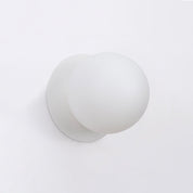 Odessa Small LED Wall Light 8.5W 3000K Frosted Opal & Matt White