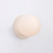 Odessa Small LED Wall Light 8.5W 3000K Frosted Opal & Matt White