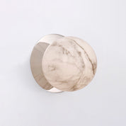 Odessa Small LED Wall Light 8.5W 3000K Marble Opal & Chrome