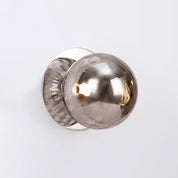Odessa Small Molten Ripple LED Wall Light 8.5W 3000K Smoky & Chrome