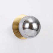 Odessa Small Molten Ripple LED Wall Light 8.5W 3000K Smoky & Brass