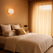 Odessa Small Diamond Cut LED Wall Light 8.5W 3000K Clear & Brass