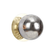 Odessa Small Molten Ripple LED Wall Light 8.5W 3000K Smoky & Gold