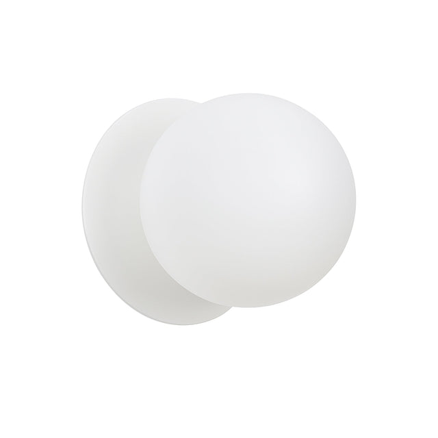 Odessa Large LED Wall Light 8.5W 3000K Frosted Opal & Matt White