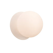 Odessa Large LED Wall Light 8.5W 3000K Frosted Opal & Matt White