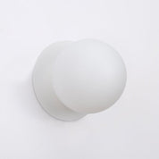 Odessa Large LED Wall Light 8.5W 3000K Frosted Opal & Matt White