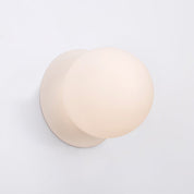Odessa Large LED Wall Light 8.5W 3000K Frosted Opal & Matt White