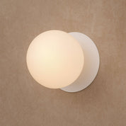 Odessa Large LED Wall Light 8.5W 3000K Frosted Opal & Matt White