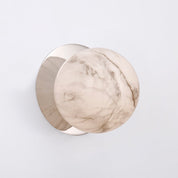 Odessa Large LED Wall Light 8.5W 3000K Marble Opal & Chrome