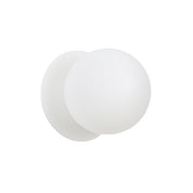 Odessa Small LED Wall Light 8.5W 4000K Frosted Opal & Matt White