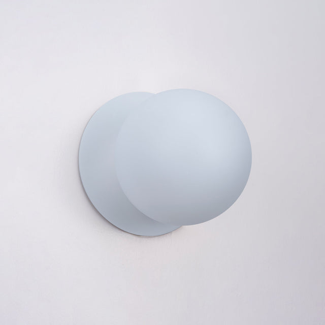 Odessa Small LED Wall Light 8.5W 4000K Frosted Opal & Matt White