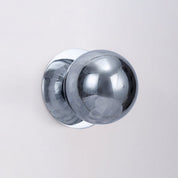 Odessa Small Molten Ripple LED Wall Light 8.5W 4000K Smoky & Chrome