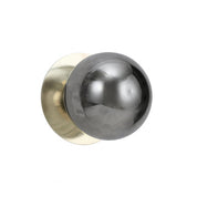 Odessa Small Molten Ripple LED Wall Light 8.5W 4000K Smoky & Gold