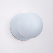 Odessa Large LED Wall Light 8.5W 4000K Frosted Opal & Matt White