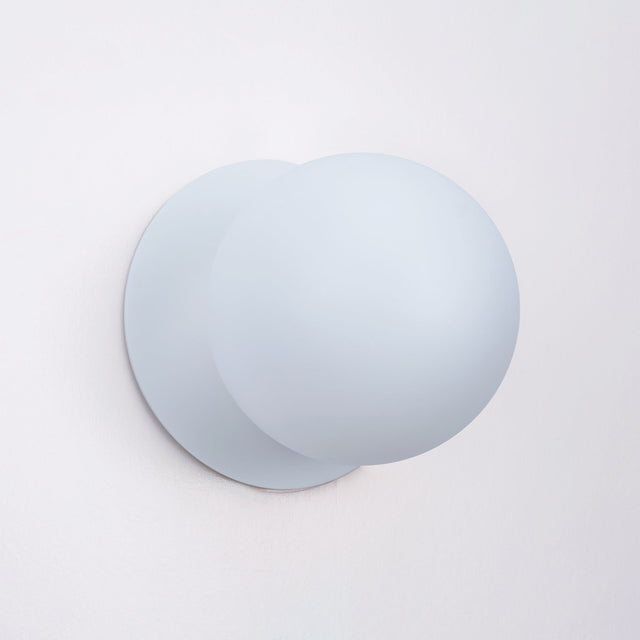 Odessa Large LED Wall Light 8.5W 4000K Frosted Opal & Matt White