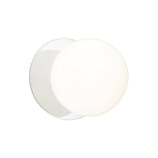 Odessa Large LED Wall Light 8.5W 4000K Frosted Opal & Chrome
