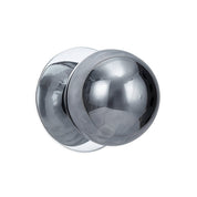 Odessa Large Molten Ripple LED Wall Light 8.5W 4000K Smoky & Chrome