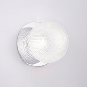Odessa Large Diamond Cut LED Wall Light 8.5W 4000K Clear & Chrome