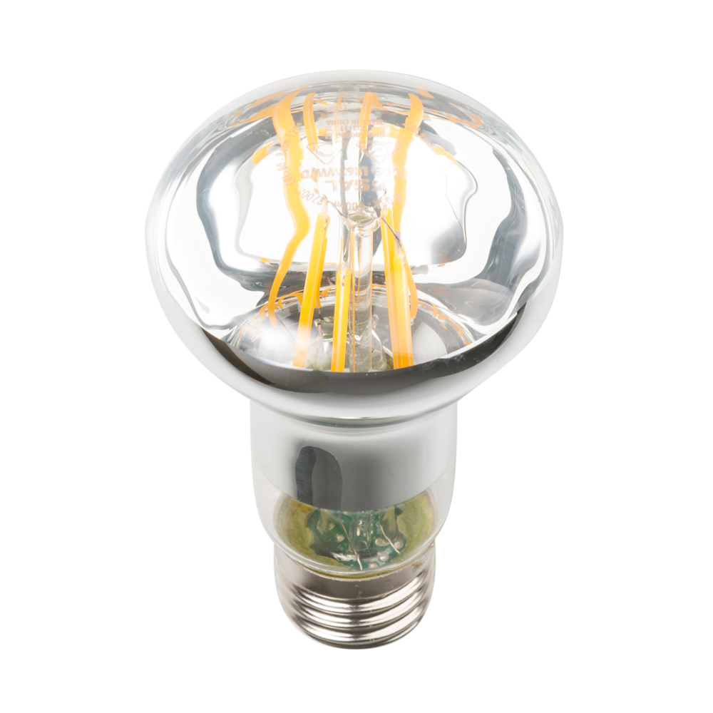 LED Filament Globe 240V 5W SES Mirror Reflector Glass 2700K