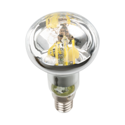 LED Filament Globe 240V 7W ES W63mm Mirror Reflector Glass 2700K