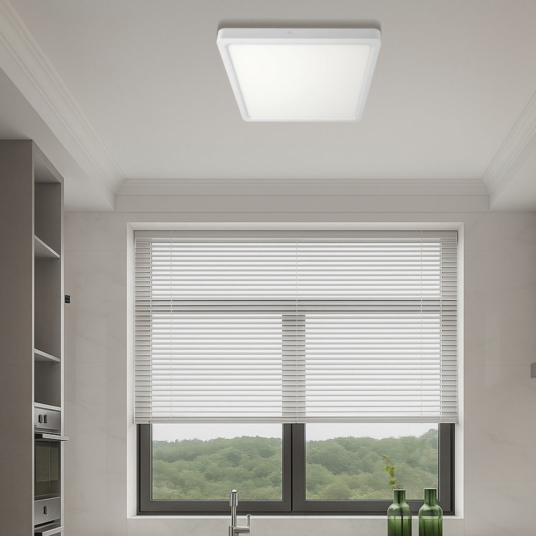 LUNOS 40CM SQUARE OYSTER