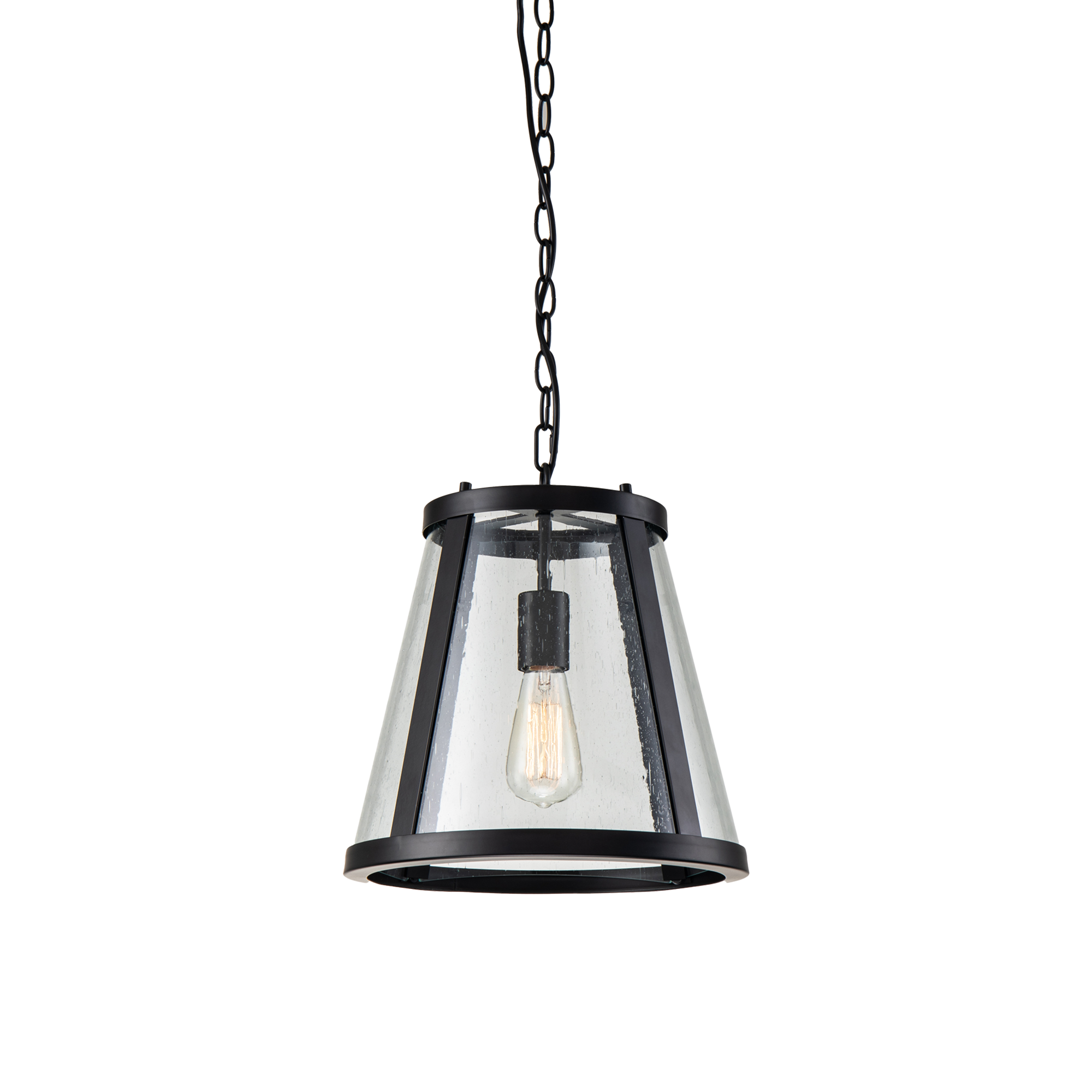 Lauren Pendant Light Small, Medium, Large in Black, Bronze or Satin Nickel