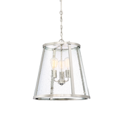 Lauren Pendant Light Small, Medium, Large in Black, Bronze or Satin Nickel