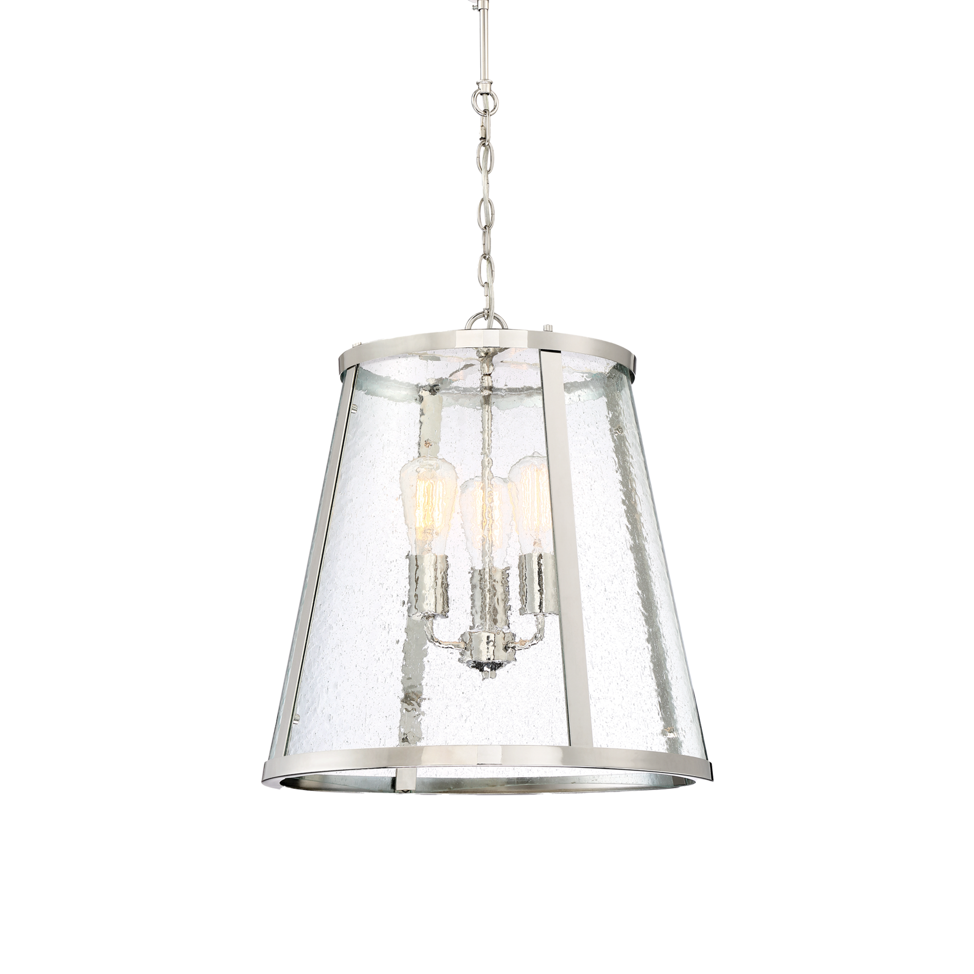 Lauren Pendant Light Small, Medium, Large in Black, Bronze or Satin Nickel