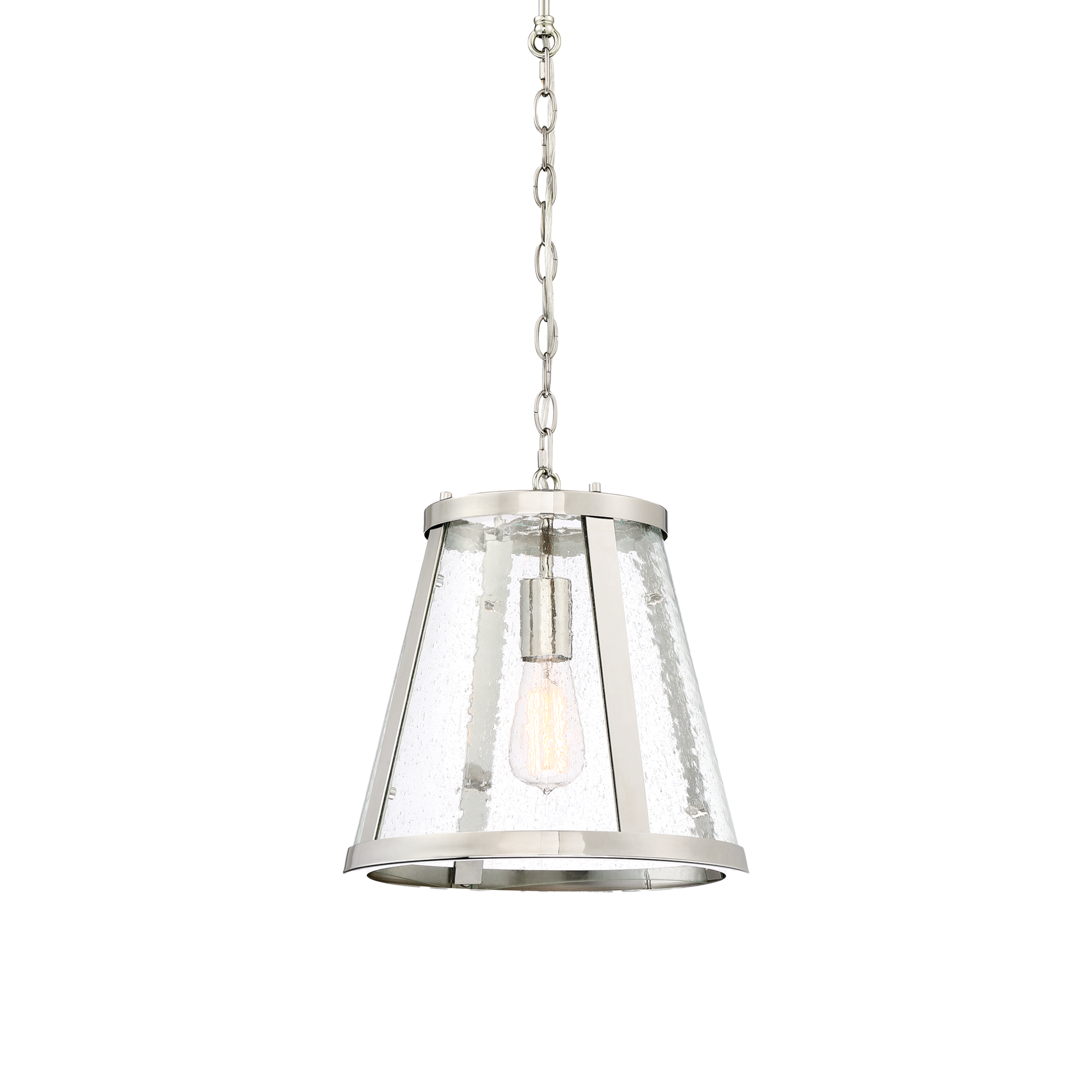 Lauren Pendant Light Small, Medium, Large in Black, Bronze or Satin Nickel